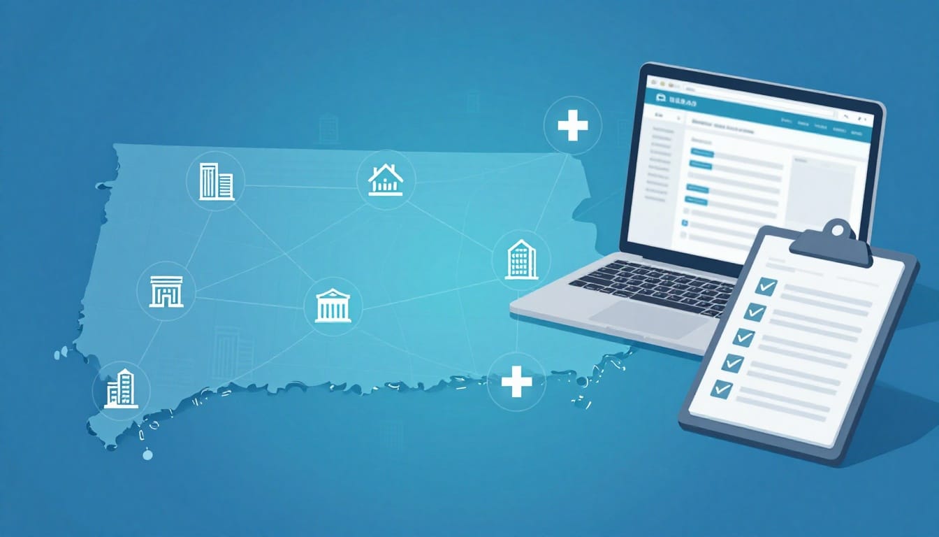 Connecticut medical practice location pages for multi-office clinics, a copy-and-layout plan that avoids duplicate content (keyword: “multi-location medical practice location pages Connecticut”)
